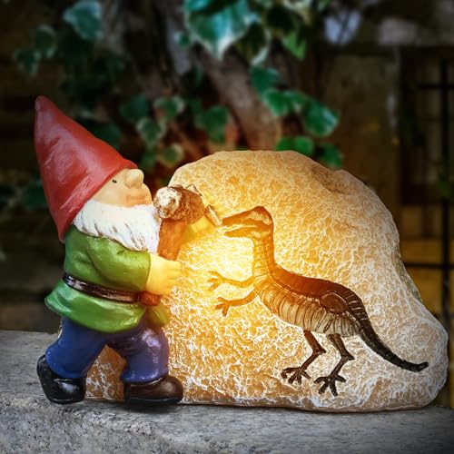 Yiosax Solar Gnome Statue