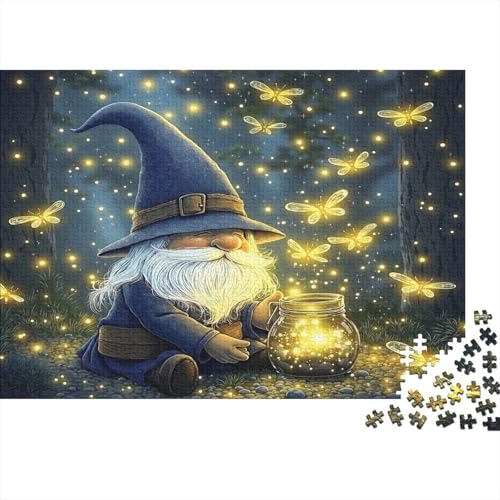 Puzzle de gnomo mágico de 1000 piezas, el regalo de relajación perfecto