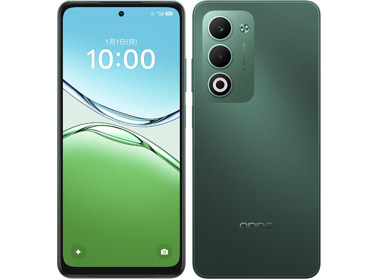 Amazon | OPPO A5 5G OPG06 green SIMフリー AU/UQモデル 4GB+128GB