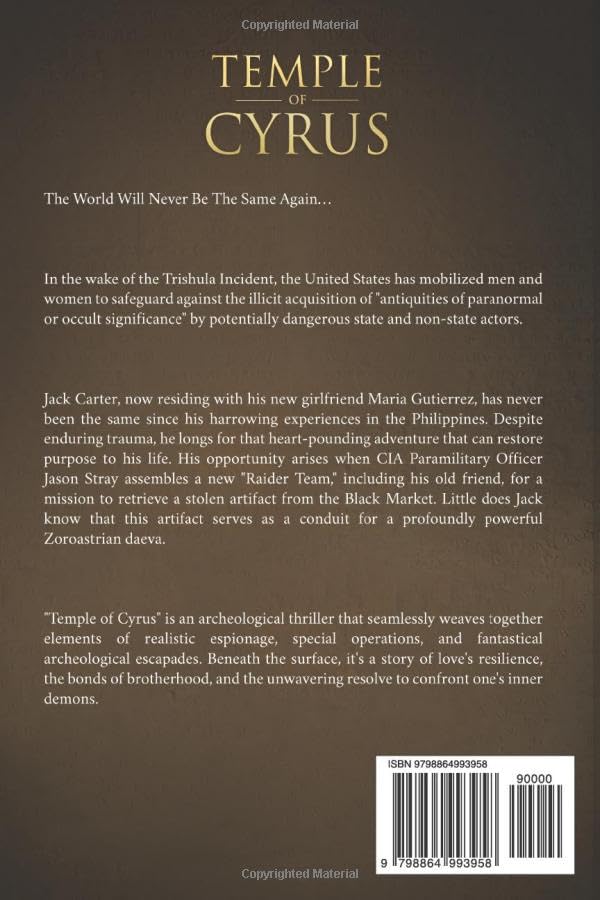 Vista 2 de Temple of Cyrus A Raider Novel (The Raider Material Acquisition Team Series)