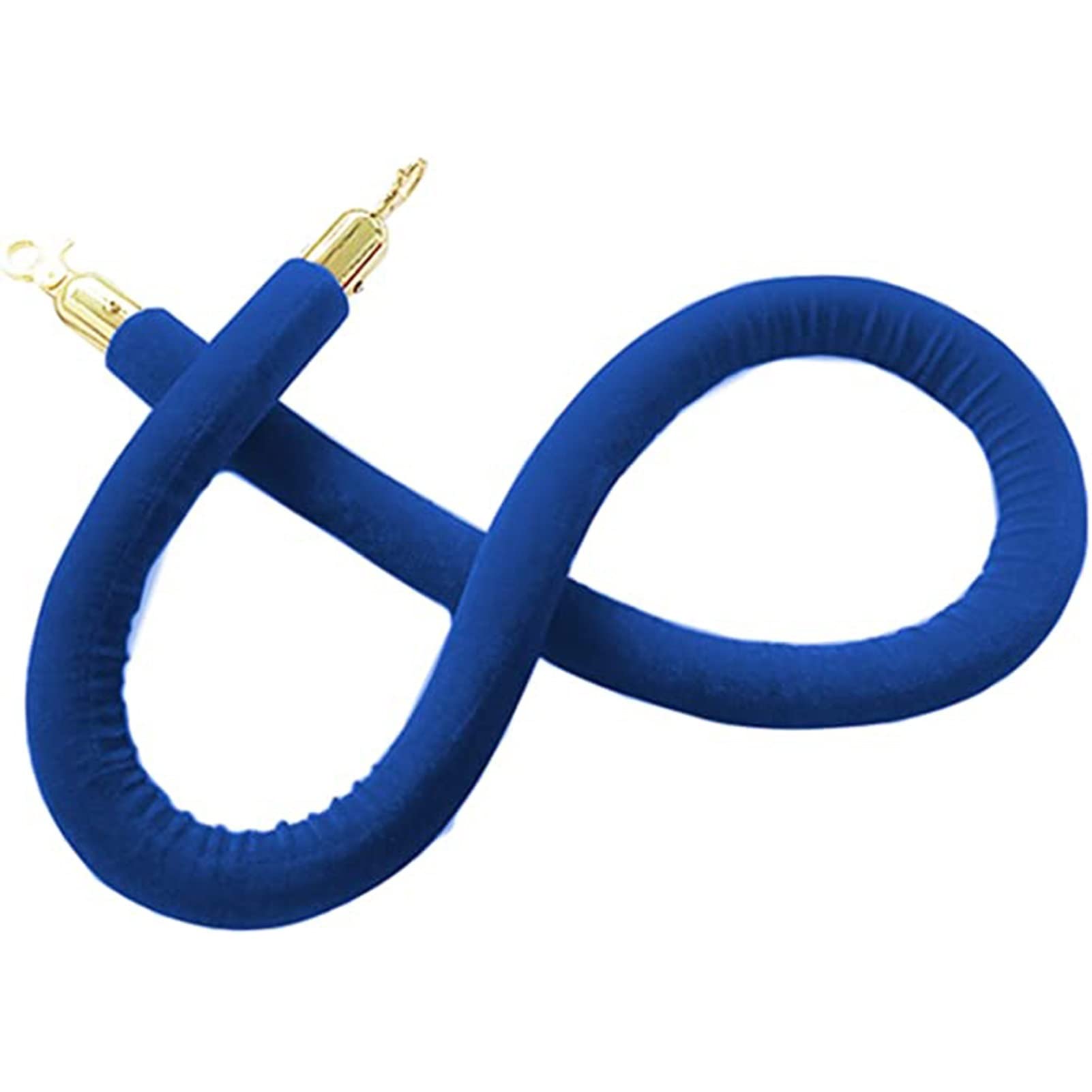 GLDYTVF Velvet Stanchion Rope Barrier with Hooks 4.9ft Green Hanging Rope for Event Management Crowd Control and Queue Line SetupDurable and Stylish Design