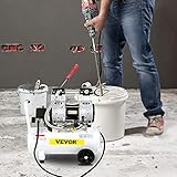 【DISEÑO PROFESIONAL】- El compresor de aire tiene un manómetro para verificar la presión del tanque y una válvula de seguridad para mantener el tanque dentro de un rango de presión seguro.
