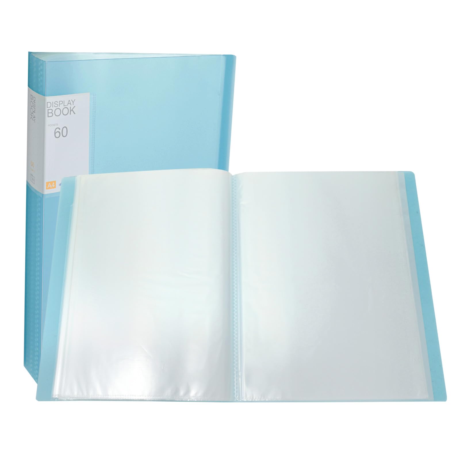 PATIKIL 9.4x12.2 Binders with Plastic Sleeve