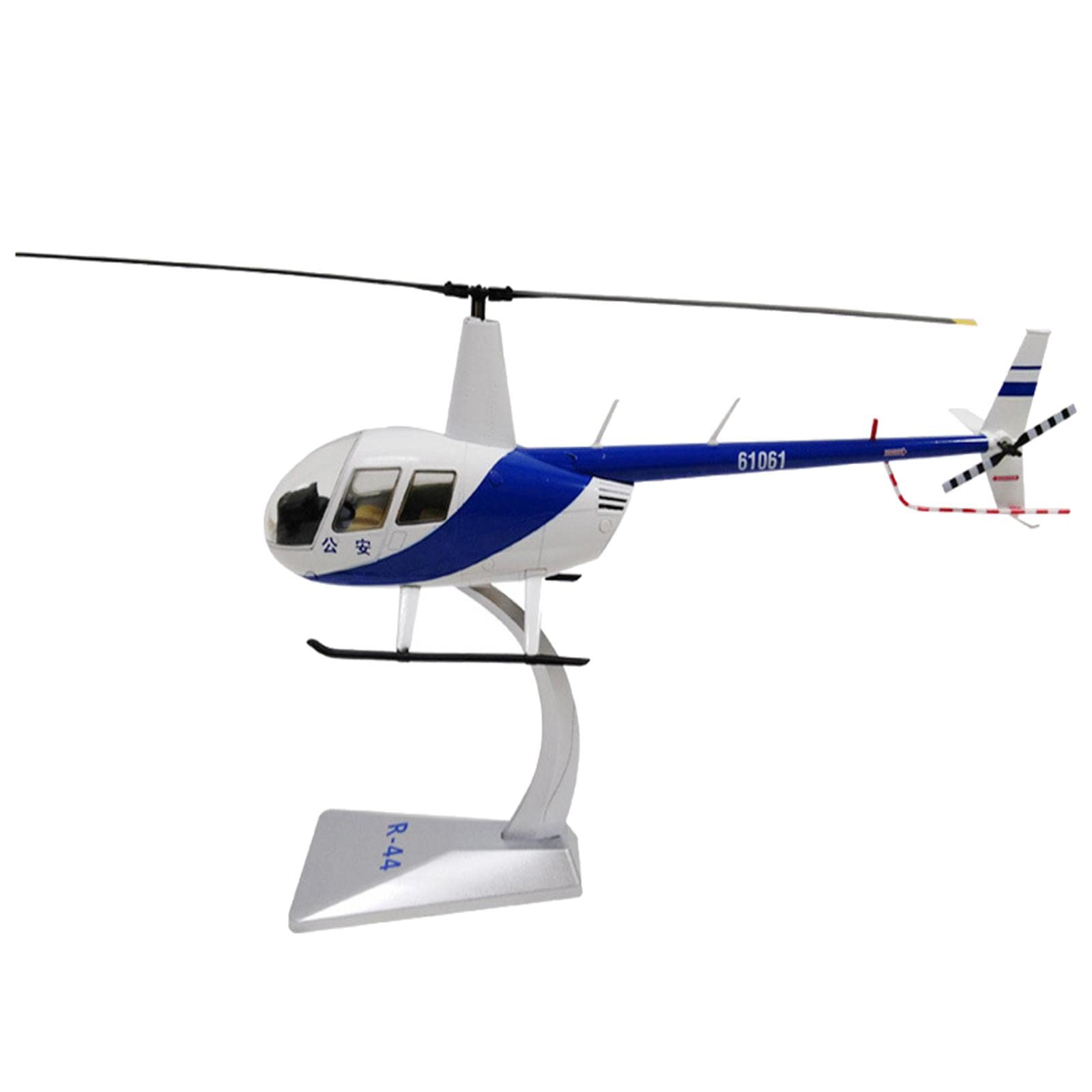 Amazon | yotijar 1/32 空軍 R44 ヘリコプター 飛行機 模型金属