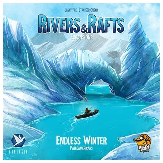 Lucky Duck Games - endless winter - espansione rivers & rafts