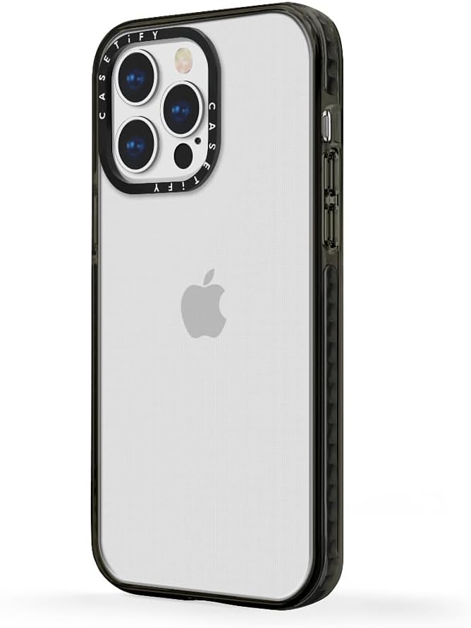 CASETiFY Impact iPhone 13 Pro Max Case [6.6ft Drop Protection] - Clear Black - Image 6