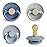 FRIGG Natural Rubber Baby Pacifier 4-Pack Skyline Serenity | Made in Denmark | BPA-Free (6-18 Months)