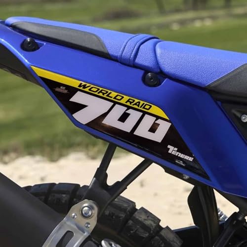 Stickers Tenere 700 World Raid pour protéger vos flancs en road trip