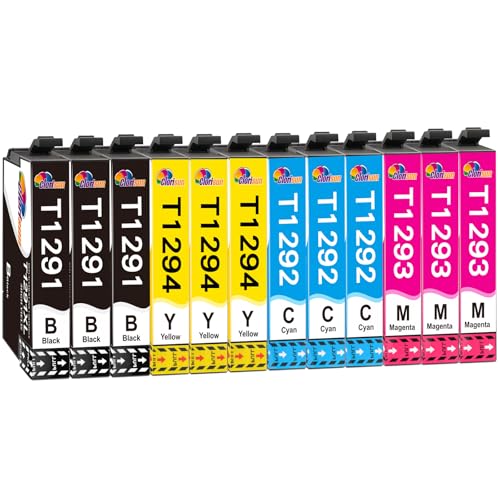 Clorisun T0715 Multipack Druckerpatronen Kompatibel für Epson T0715 T0711 T0712 T0713 T0714 für Stylus SX200 SX215 SX218 SX400 SX415 SX510W SX515W DX4450 DX5050 DX6000 DX8450 SX100 SX110 (12-Pack) Clorisun T0715 Multipack Druckerpatronen Kompatibel für Epson T0715 T0711 T0712 T0713 T0714 für Stylus SX200 SX215 SX218 SX400 SX415 SX510W SX515W DX4450 DX5050 DX6000 DX8450 SX100 SX110 (12-Pack)