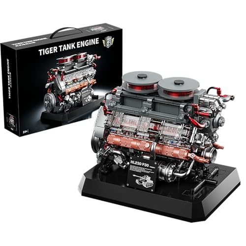 Jouet de construction militaire Technic Tigre MOC moteur électrique