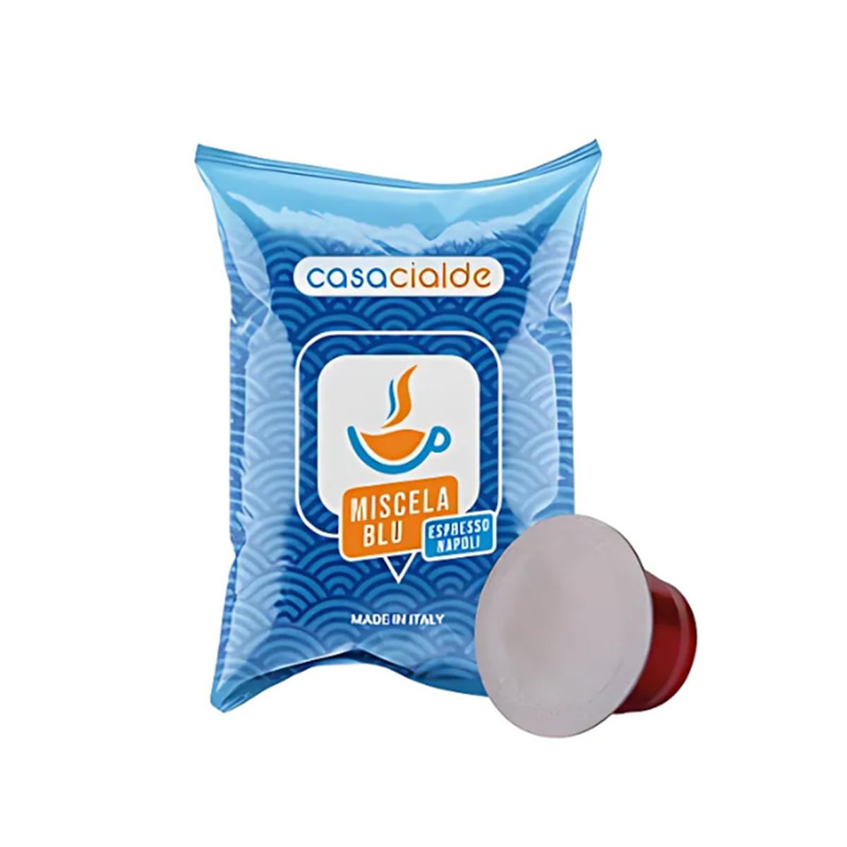 Casa Cialde - Capsule Blu Aroma e Crema Gusto Forte compatibili Nespresso 500