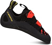La Sportiva Men's Tarantula Rock Climbing Shoes - Beginner Comfort, Adjustable Hook & Loop, FriXion RS Grip