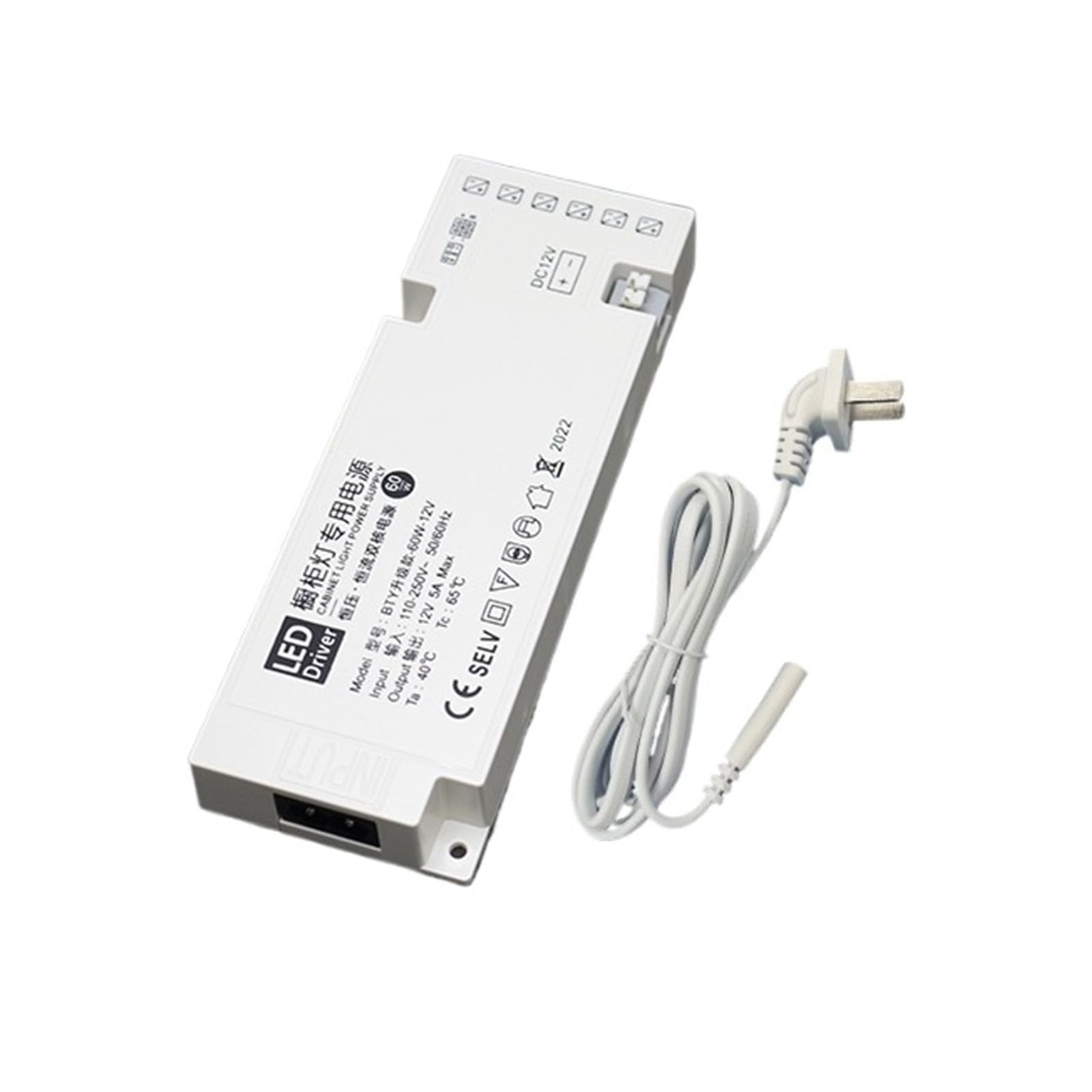 Interrupteur armoire haut de gamme 24V 100W pour décoration intérieure