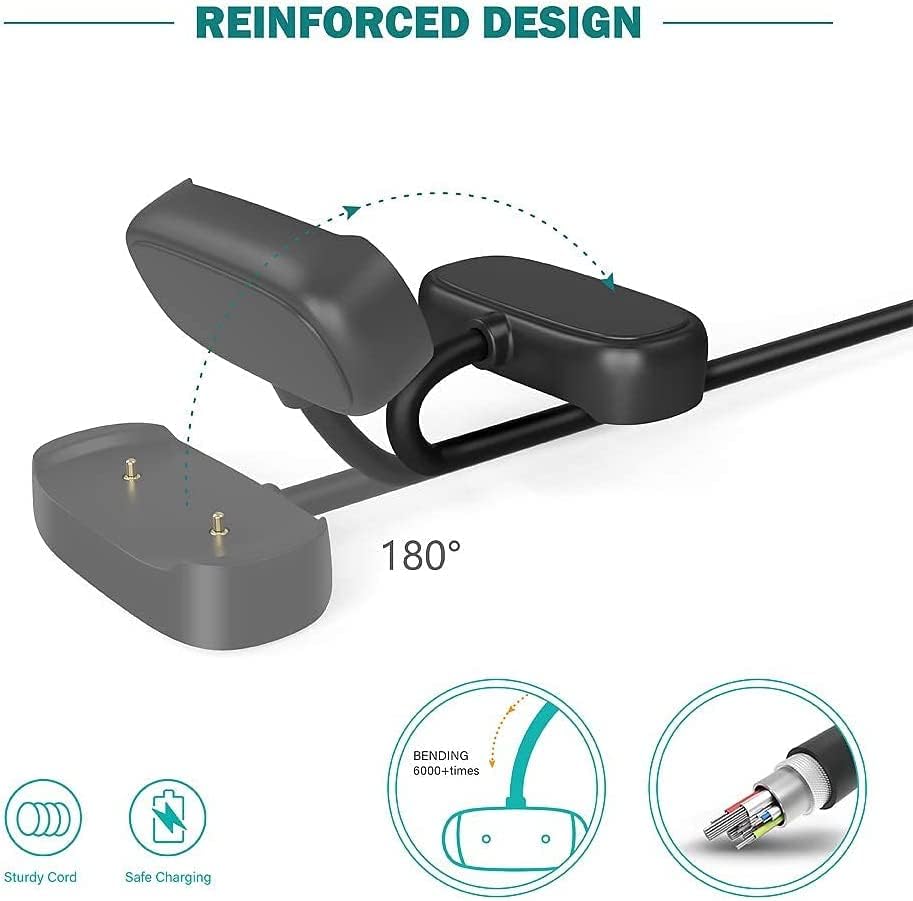 E ECSEM 2Pack Charger Compatible for Amazfit Cheetah Replacement Charging Cable Magnetic USB Cradle Adapter Accessories for Amazfit Cheetah Smartwatch Accessories