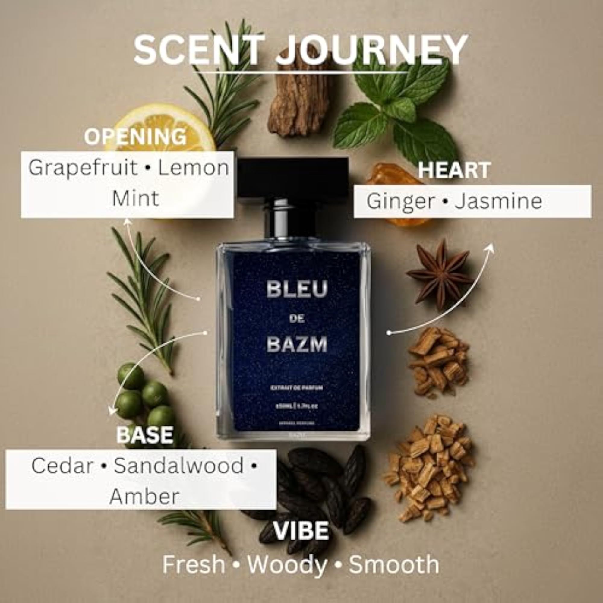 Bleu De Perfume, Unisex, 50ml