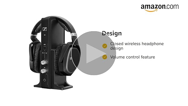 【極美品】SENNHEISER RS 195 無線ヘッドフォン システム 61l-Ha3VreL.jpg_BO30,255,255,