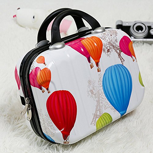 Graffiti Typ ABS Polychrome Mini Travel Luggage for Princess Boys/Girls Or Women Lady (C-Typ)2