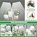 bodkar Plant Grow Lights for Indoor Plants Full Spectrum with 3/6/9H Timer & Dimming, Slim Plant Lights for Indoor Growing with 6000K White Red LEDs for Various Plants