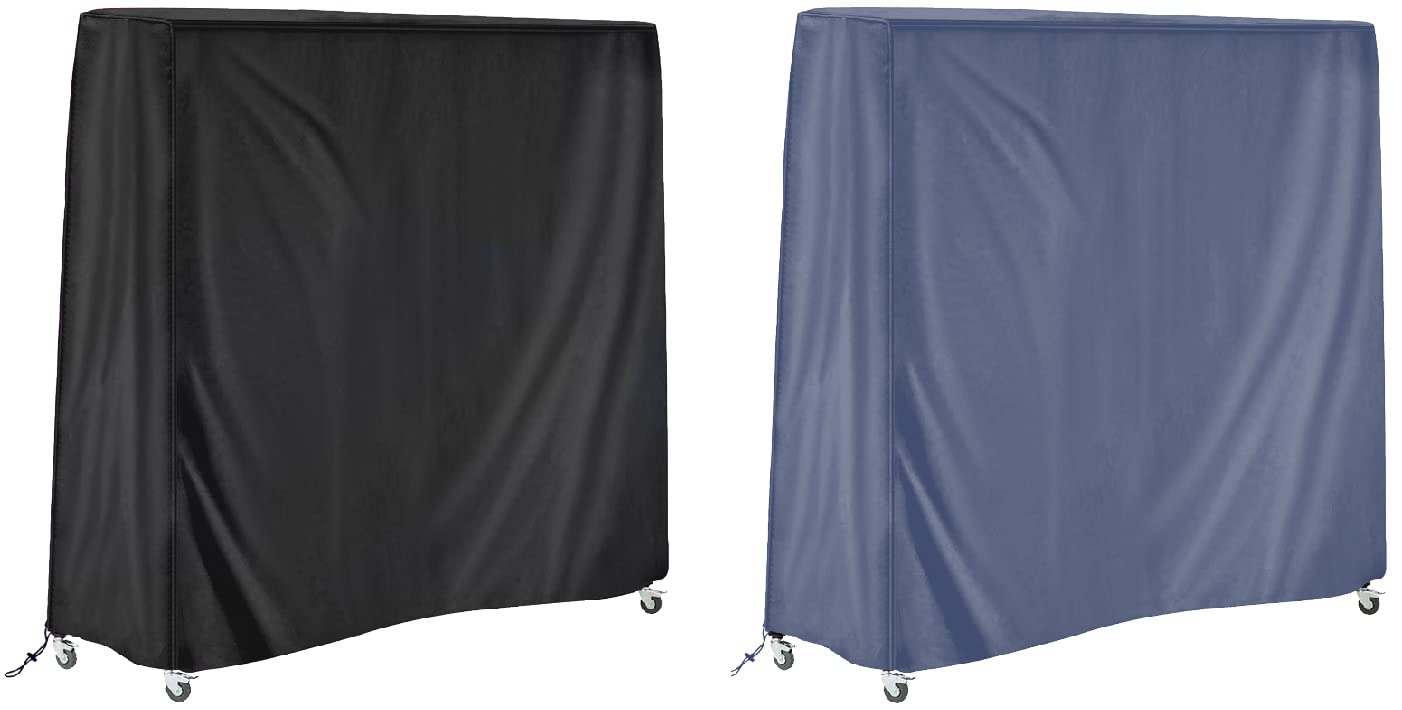 Telone di copertura per tavolo da ping pong, larghezza 185 x a 30 x tu, 70 x altezza 165 cm, per mobili da giardino, copertura protettiva 900 D, 6.000 mm, resistente all'acqua, antracite