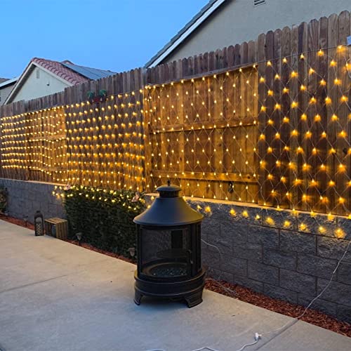 Luces de malla LED para exterior 8 modos 200 leds 2x3 m miniatura 5