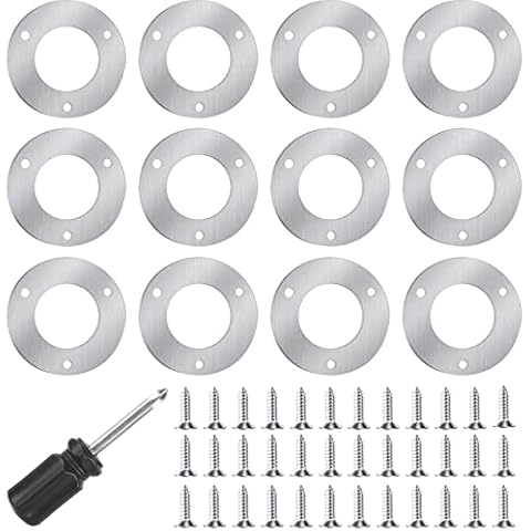 12PCS Stainless Steel Bird Nest Protection Plates Cover