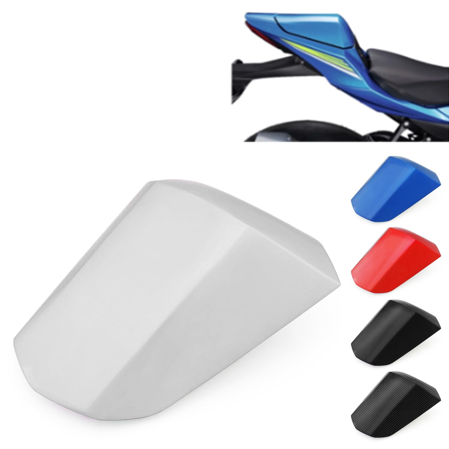 Motorcycle Passenger Pillion Rear Seat Cover Solo Tail Fairing Cowl For