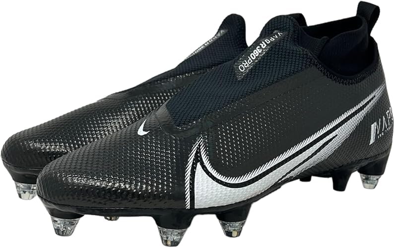 Nike Vapor Edge Pro 360 Men's Football Cleats 'Black White' (CZ7837-001) Size 16