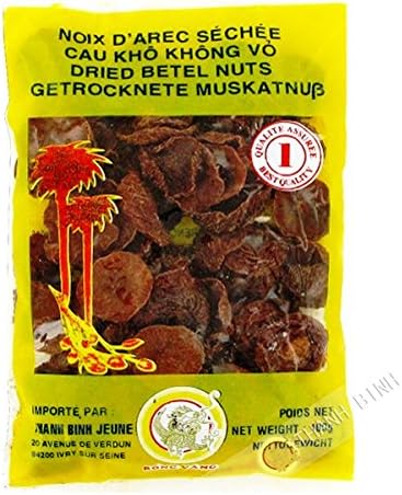 Areca nut Dragon Gold 100g Vietnam - Pack of 3 pcs
