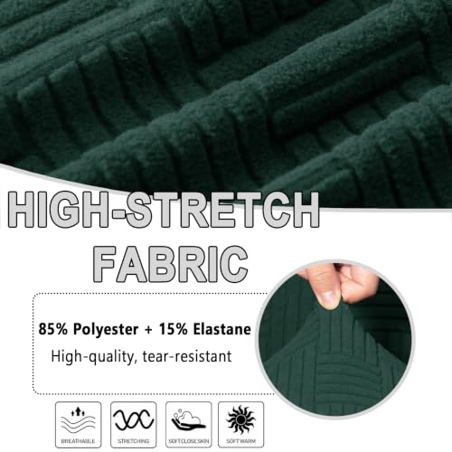 Funda otomana jacquard de alta densidad con proteccion duradera 4