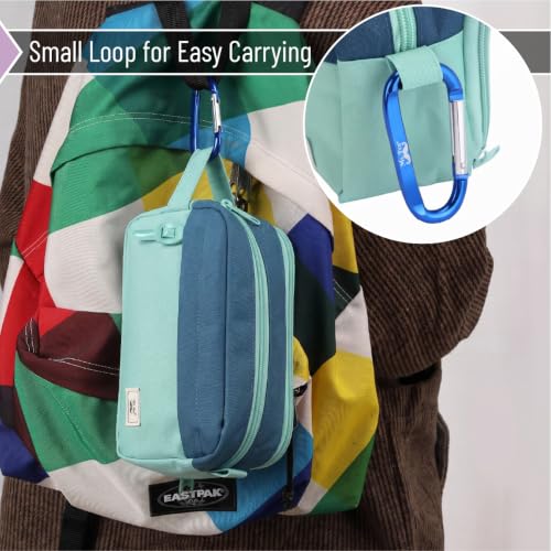 Image of Mr. Pen- High Capacity Pencil Case, Large Pencil Pouch with 3 Compartments and 2 Pockets, Large Pencil Bag with Smooth Zipper, Cute Pencil Case Pouch Organizer, School Supplies for Teens