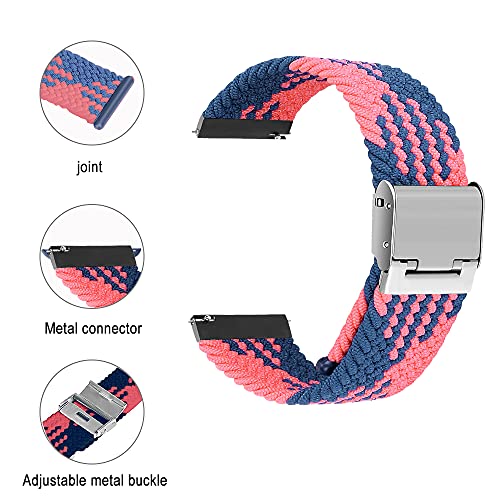 Niboow 20mm Strap for Amazfit T-Rex 3 Pro 44mm/Active 2/Active/GTS 4/GTS 4 Mini/GTS 3/GTS 2 Mini - Image 2