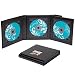 Supreme Quad CD/DVD Holder - Holds 4 Discs