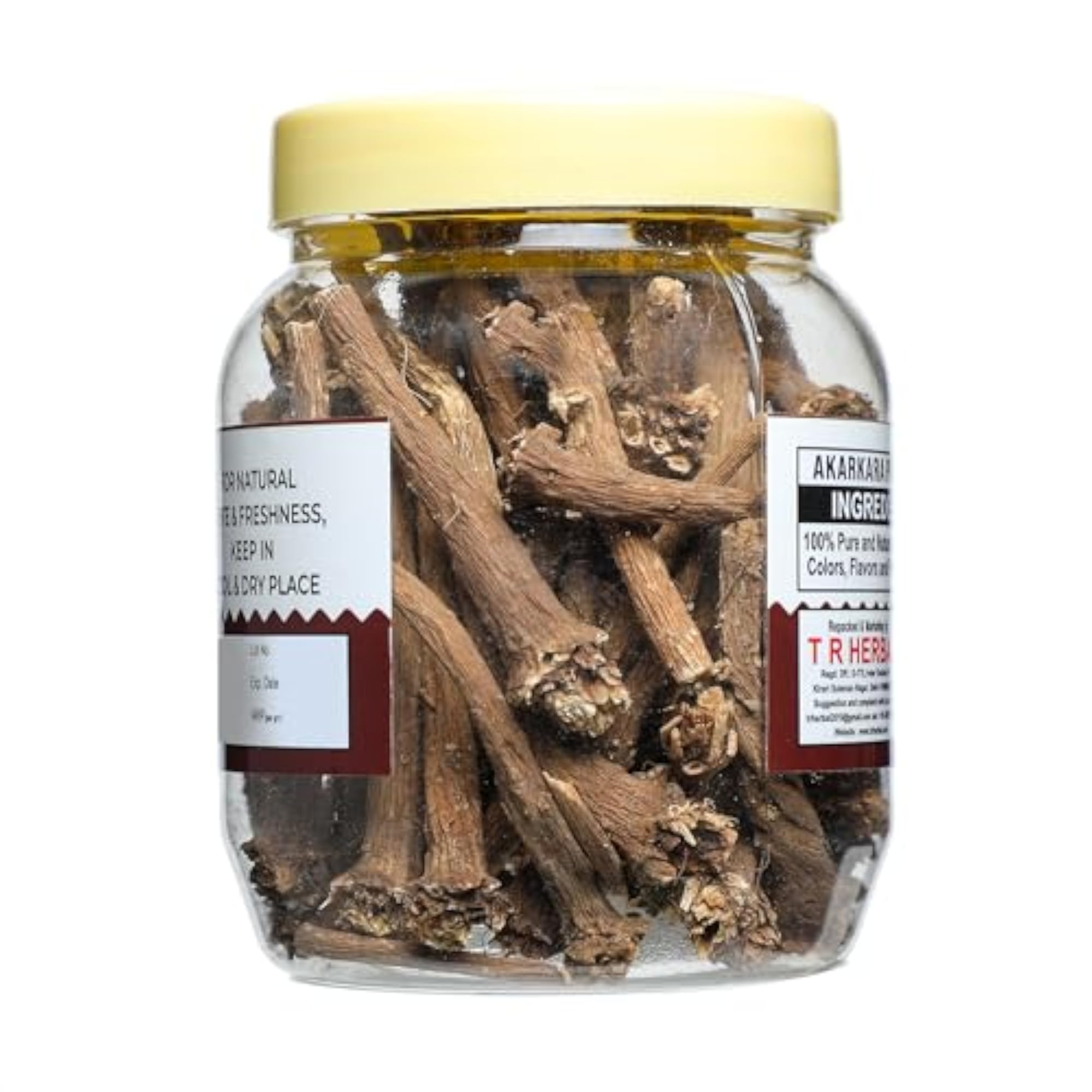 Akarkara Irani Root Powder, Natural Herbal Supplement