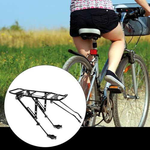 Rack de bicicleta trasero quick release para solucionar la falta de espacio en ruta 7