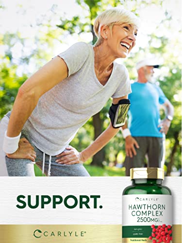 Carlyle CL7153 Hawthorn Berry Complex | 2500Mg | 120 Capsules | Extract Powder Pills | Non-Gmo & Gluten Free Supplement thumb #5