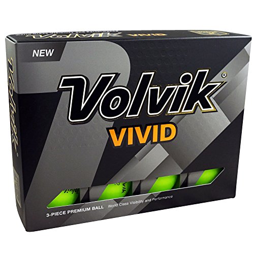 Volvik 2 Dozen New Golf Vivid Matte Green Golf Balls 2016