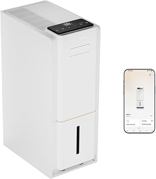 Dreame 100 Pint/D Smart Dehumidifier with Energy Star, APP Control