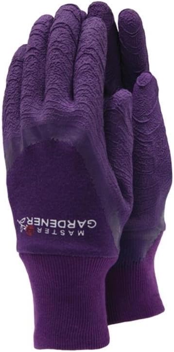 Town & Country 0 Jns_464269 Town Country TGL272M TGL272M Master Gardener Ladies Aubergine Gloves Medium , Black, M, 1 pack