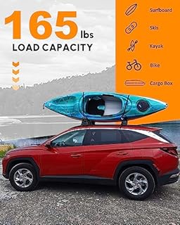 Snailfly Upgraded Cross Bars Fit for Volvo XC60 2018-2025 Lockable Roof Rack Crossbars Cargo Accessories