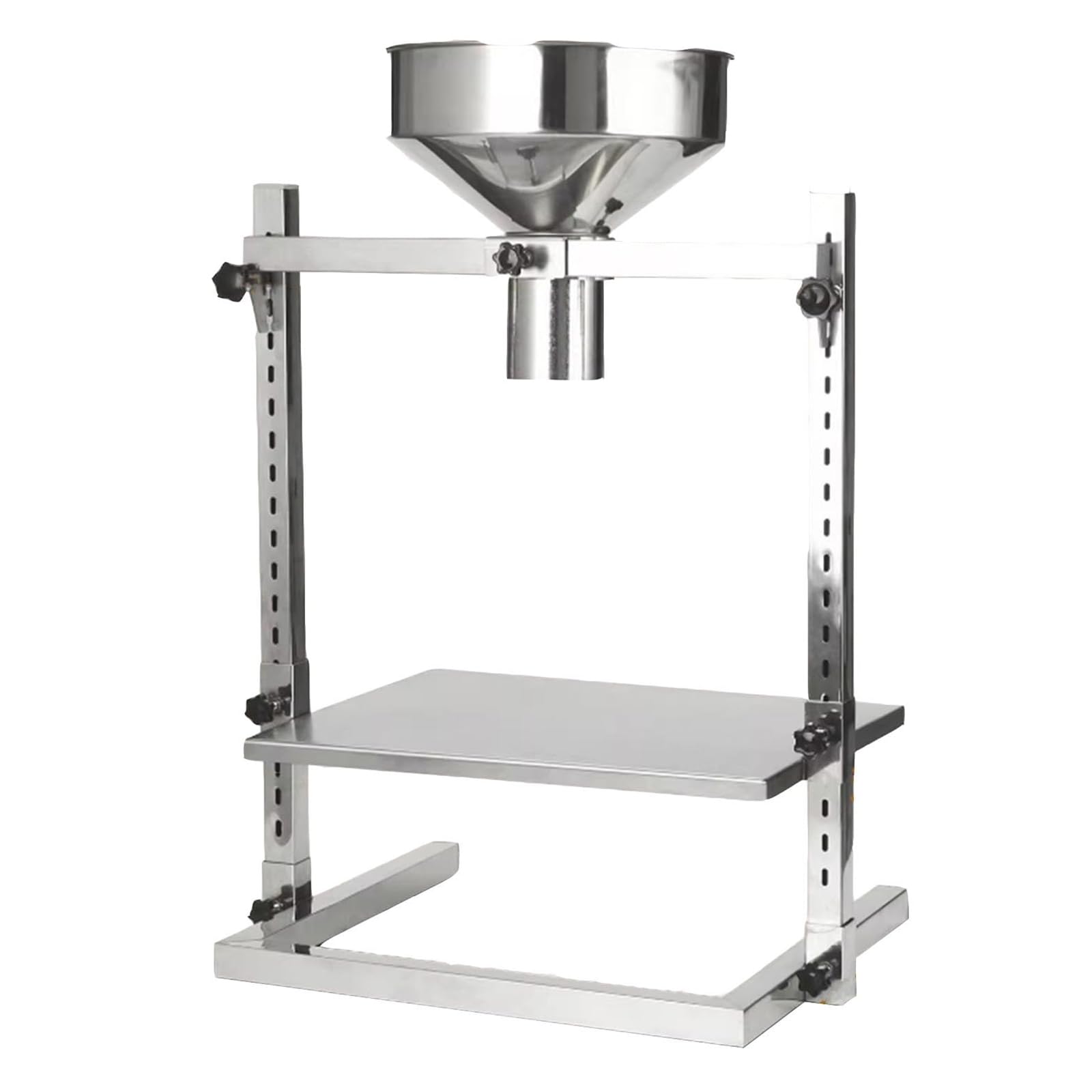 Tramoggia di Alimentazione per Cucina di qualità Alimentare, Imbuto per Imballaggio Resistente di qualità Alimentare, Diametro Dell'apertura Inferiore 1,4 Cm-7 Cm Opzionale,Altezza Regolabile