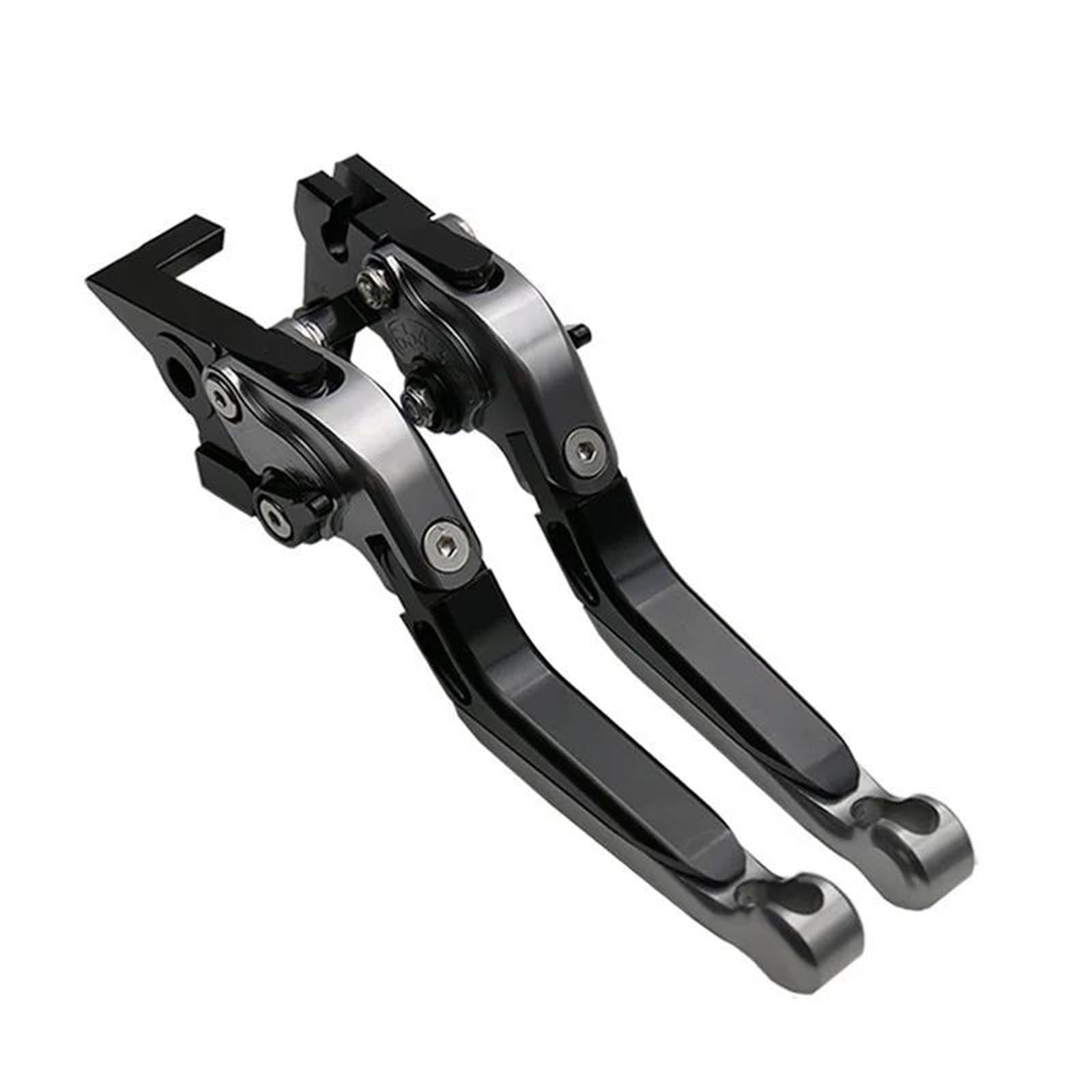 KKMNAIF Motorcycle Front Brake Lever Motorcycle Accessories Adjustable CNC Folding Extendable Brake Clutch Levers for Ya&ma&ha for XP TMAX 560/530/500 Tech Max 2008-2025(Black)