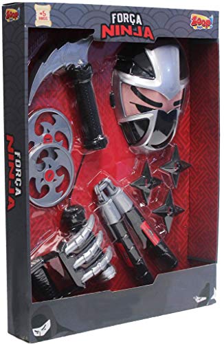 Força Ninja Fantasia Menino Garras Máscara Sharingan Tchaco Estrelinha Acessórios Modelo ZP00534 Ori