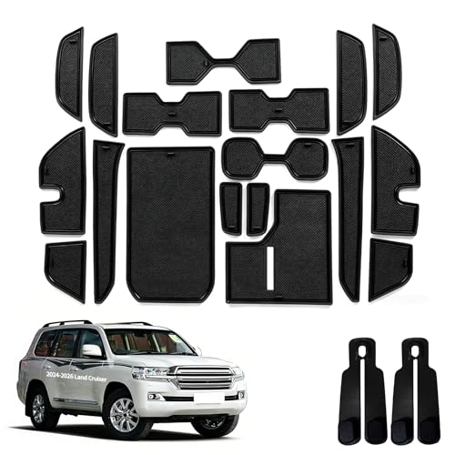 Tapis d'insertion de fente de porte silicone Land Cruiser 2025