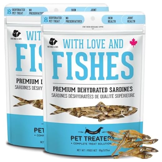 The Granville Island Pet Treatery Sardines for Dogs & Sardines for Cats (6.3 o.z.) - Dehydrated Single Ingredient Dog Treats - All Natural Dog Treats, Grain Free – Training Treats