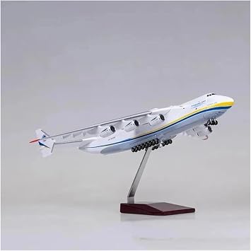 Scale Aircraft 42CM 1/200 for Antonov AN-225 Mriya Transport Aircraft Simulation Plane Resin Plastic Model Suitable for Display