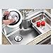Extended Sink Flange Stainless Steel Silver Garbage Disposal Replacement Kitchen 114mm Sink Flange