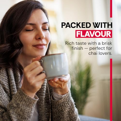 Image of Flurys Classic Assam 100 Teabags | Bold & Full-Bodied Black Tea from Assam | Rich Aroma & Strong Flavour (Pack of 3)
