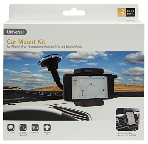 Case Logic Universal Car Mount For Smartphones, Gps, Or Radio With Air Vent Adapter #TOP1