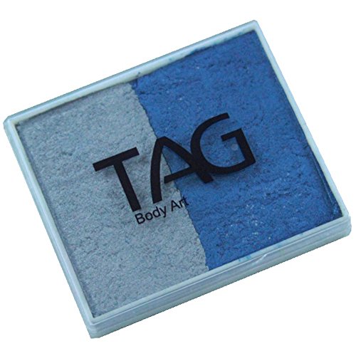 TAG 2 Color Split Cake - Pearl Blue and Pearl Silver (50 gm)