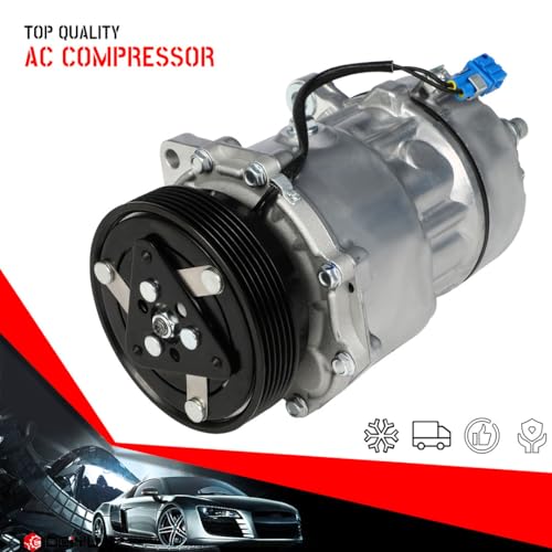 Image of CCIYU AC Compressor w /Clutch for Volkswagen Jetta L4 2.0L 1997-2008